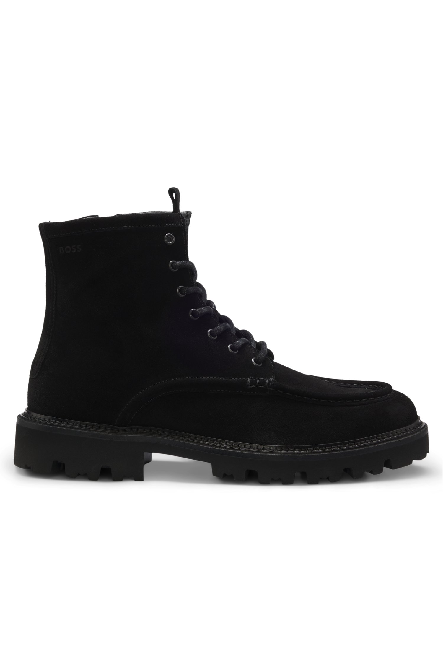 Boss Waxed-suede boots herr – bild 3