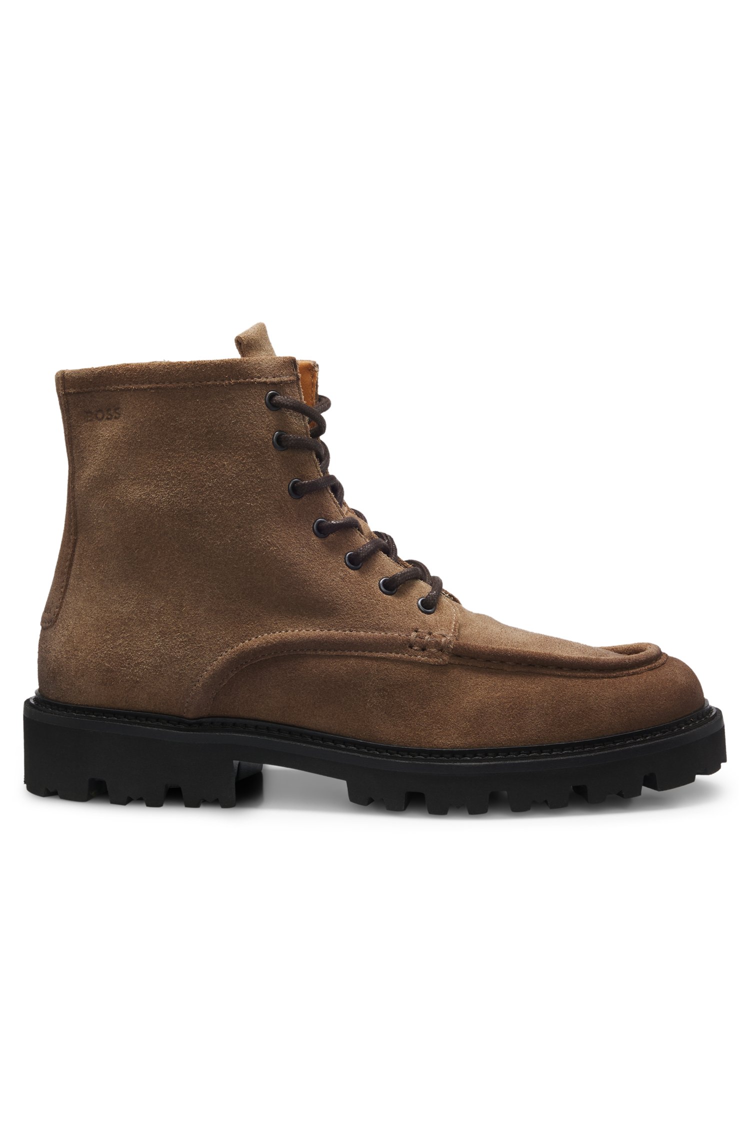 Boss Waxed-suede boots herr – bild 3