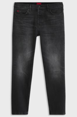 Tapered-fit jeans, Dark Grey