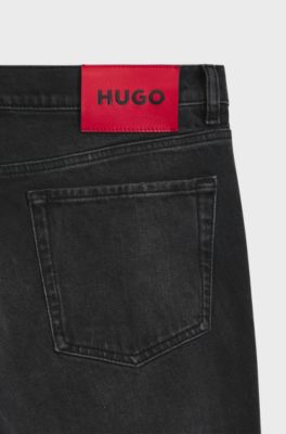 Tapered-fit jeans, Dark Grey