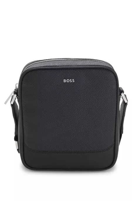 Logo-trim reporter bag