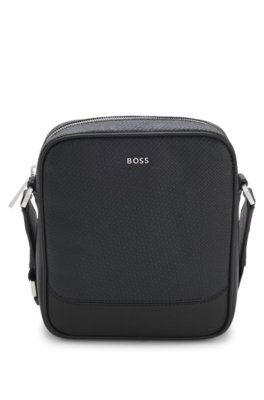 Logo-trim reporter bag