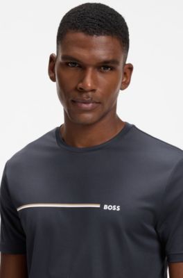 T-shirt slim fit, Blu scuro
