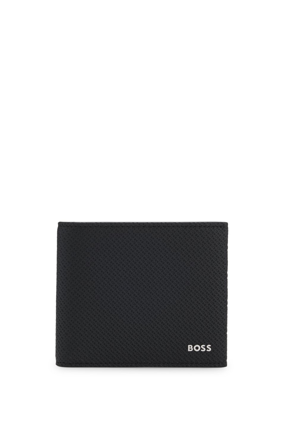 Billfold wallet in monogram-pattern