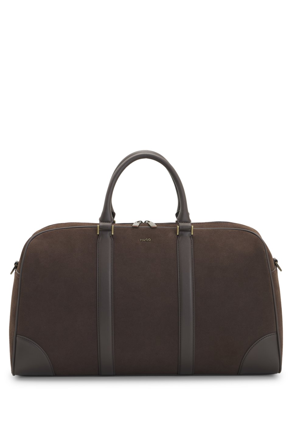 Holdall with detachable shoulder strap