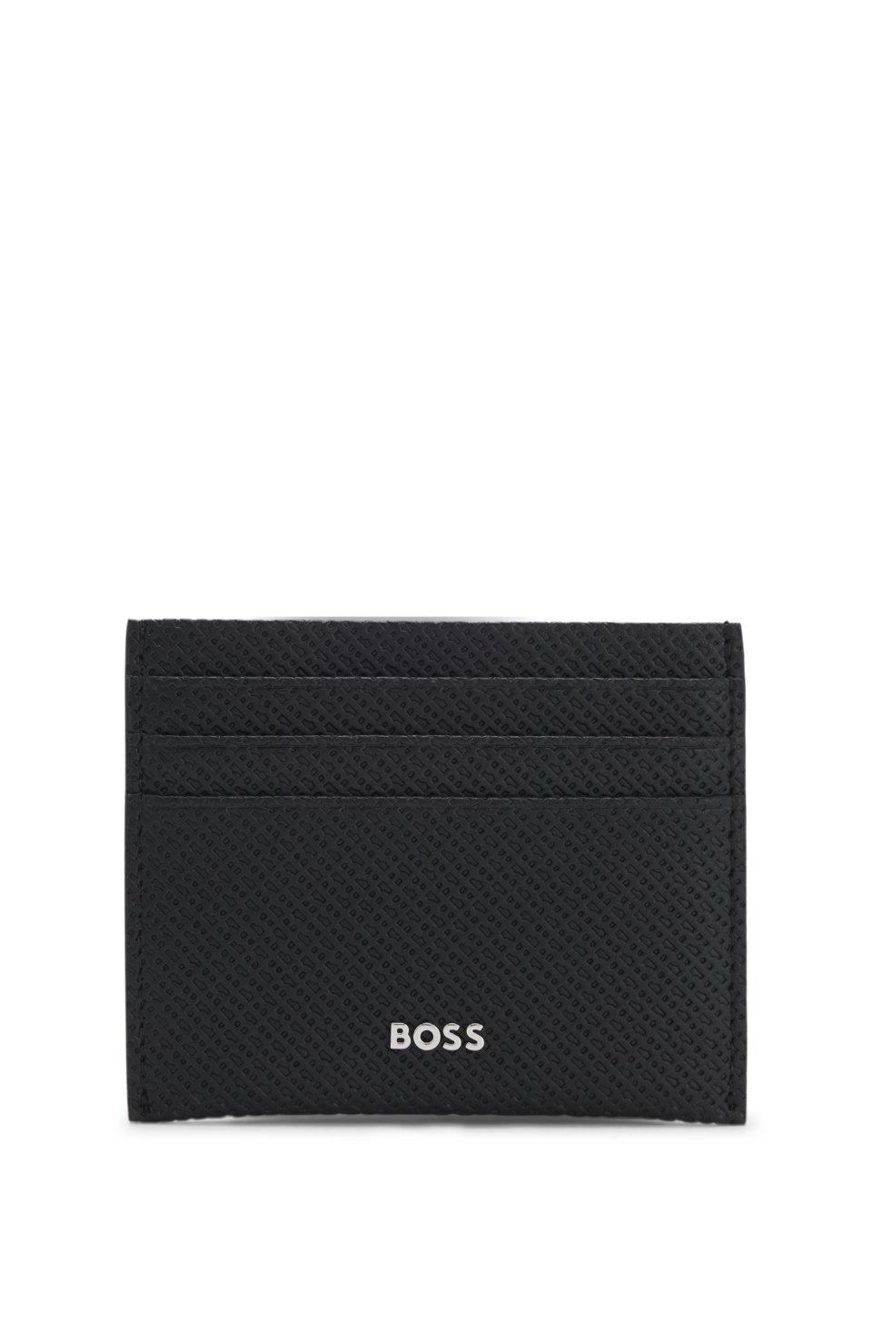 Card holder in monogram-pattern