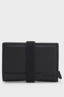 Gift set with cardholder and tracer tag holder, Black