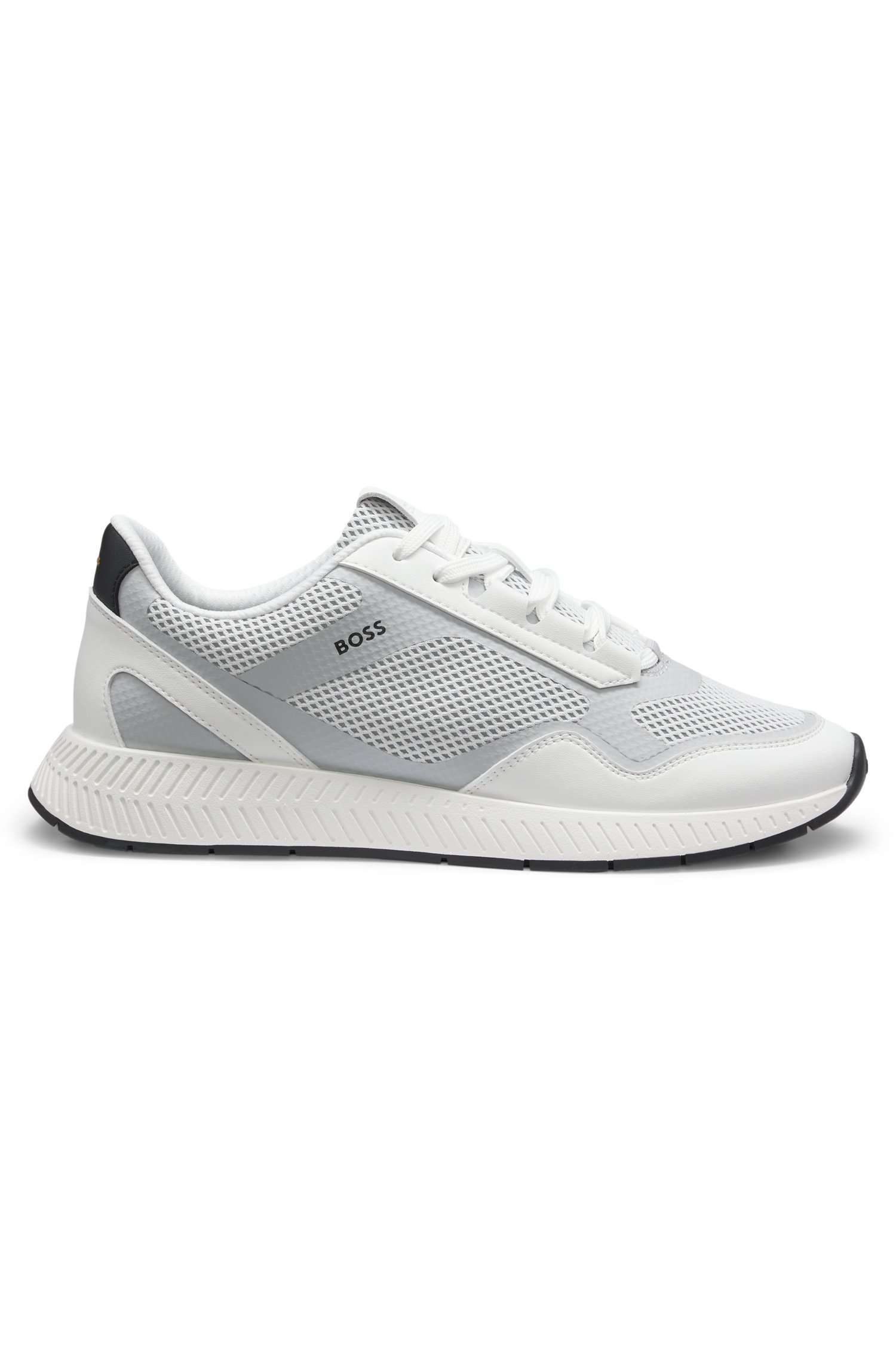 Boss Reflective-panel trainers sneakers herr – bild 3