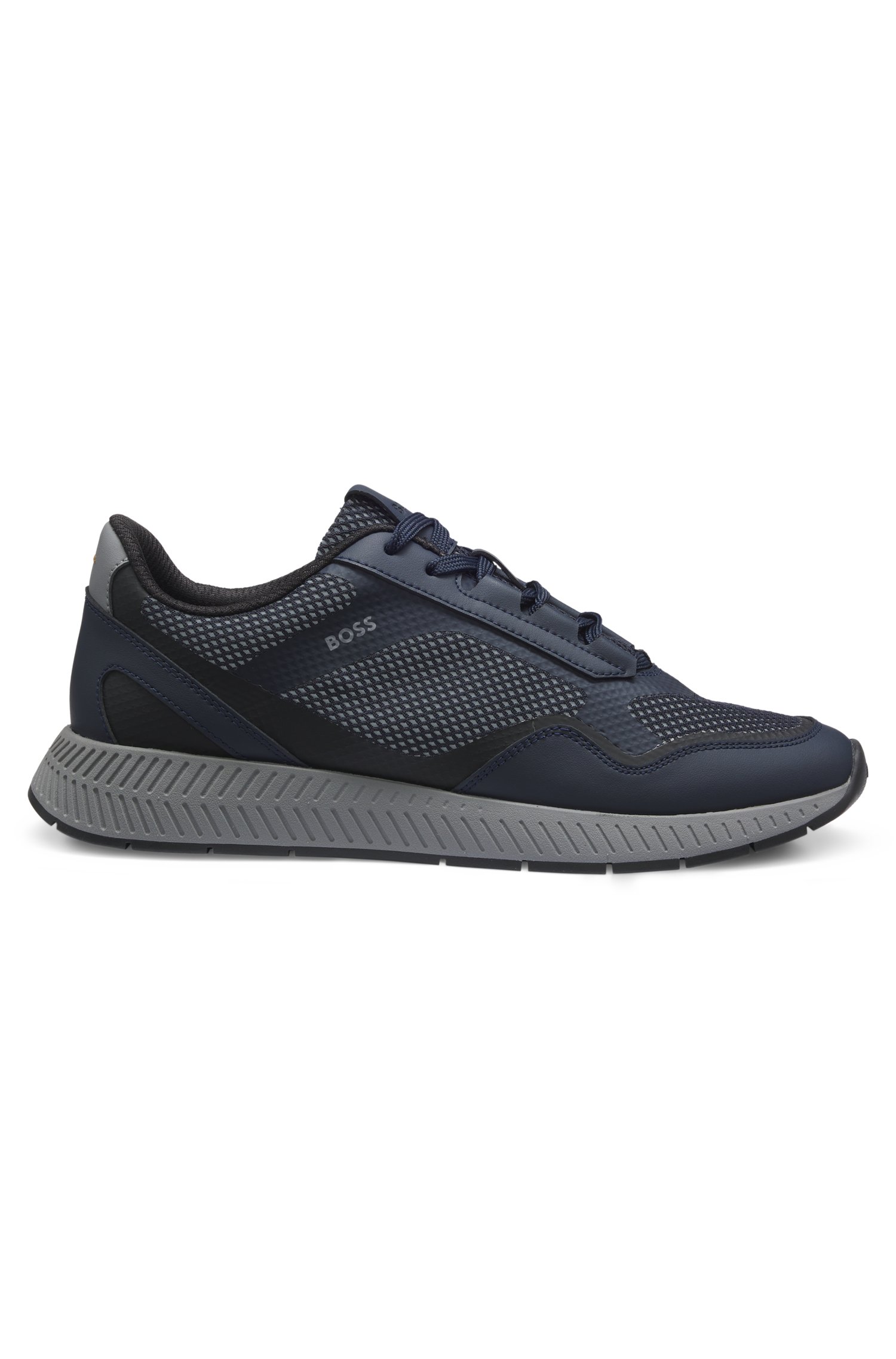 Boss Reflective-panel trainers sneakers herr – bild 3
