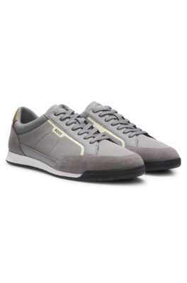Låg sneaker 'Nitan' brun / grå 2