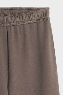 Relaxed-fit trousers , Brown