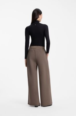 Relaxed-fit trousers , Brown