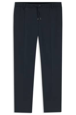 Boss Modern-fit trousers in stretch twill casual byxor herr – bild 4