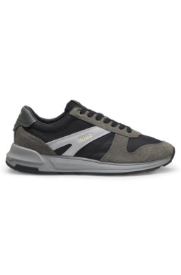 Hugo Suede-trim trainers låga sneakers herr – bild 3