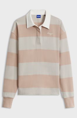 Cotton rugby shirt, Patterned