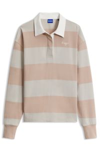 Cotton rugby shirt, Patterned