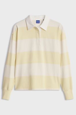 Cotton rugby shirt, Light Yellow