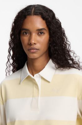 Cotton rugby shirt, Patterned