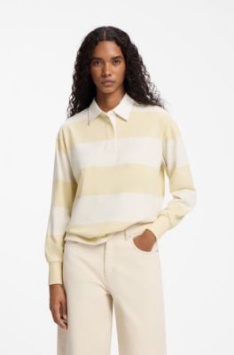 Cotton rugby shirt, Patterned