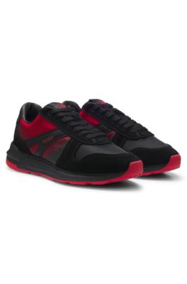 HUGO x RB trainers with bull motif, Black