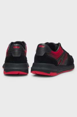 HUGO x RB trainers with bull motif, Black