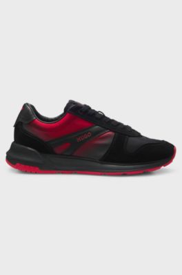 HUGO x RB trainers with bull motif, Black