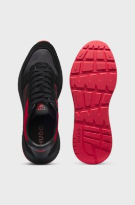 HUGO x RB trainers with bull motif, Black