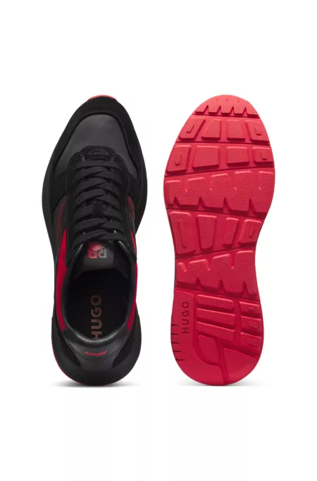 HUGO x RB trainers with bull motif