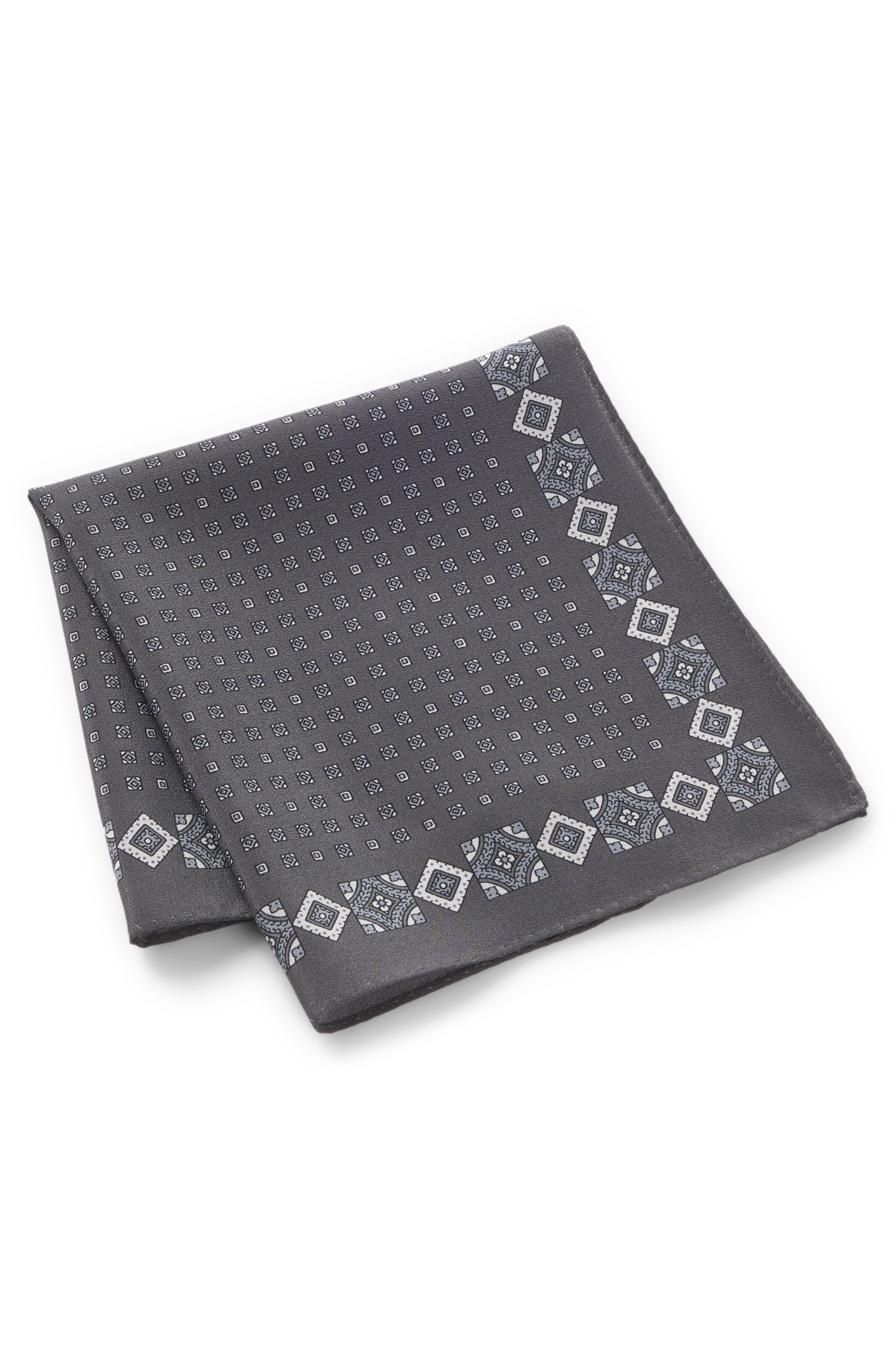 Boss BY BECKHAM pocket square in printed silk manschettknappar & slipsnålar herr – bild 2