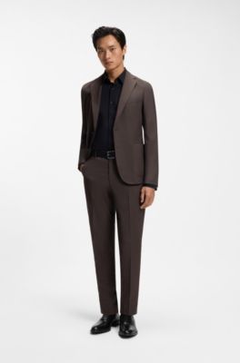 Cap-toe  shoes, Black