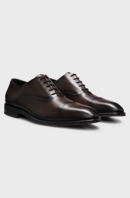 Cap-toe  shoes, Dark Brown
