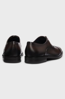 Cap-toe  shoes, Dark Brown