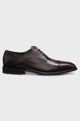 Cap-toe  shoes, Dark Brown