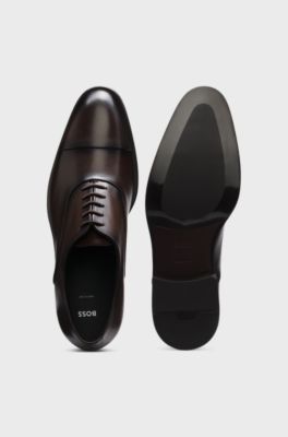 Cap-toe  shoes, Dark Brown
