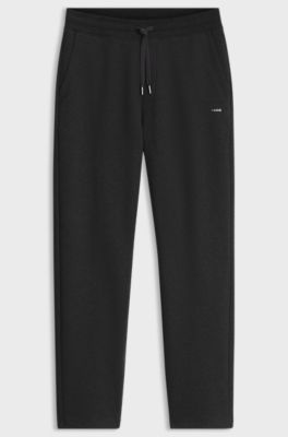 Relaxed-fit trousers , Black