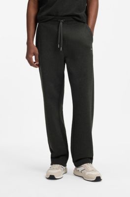Relaxed-fit trousers , Black