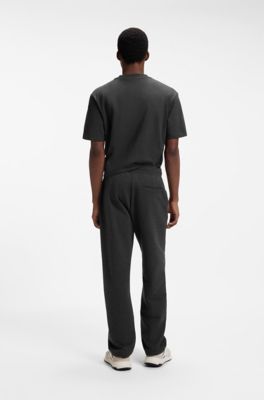 Relaxed-fit trousers , Black