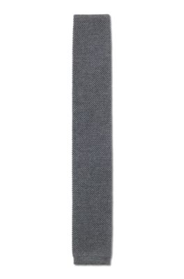 BOSS BY BECKHAM wool tie, Grey