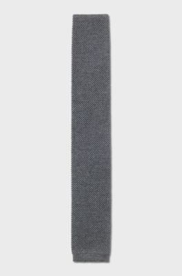 BOSS BY BECKHAM wool tie, Grey