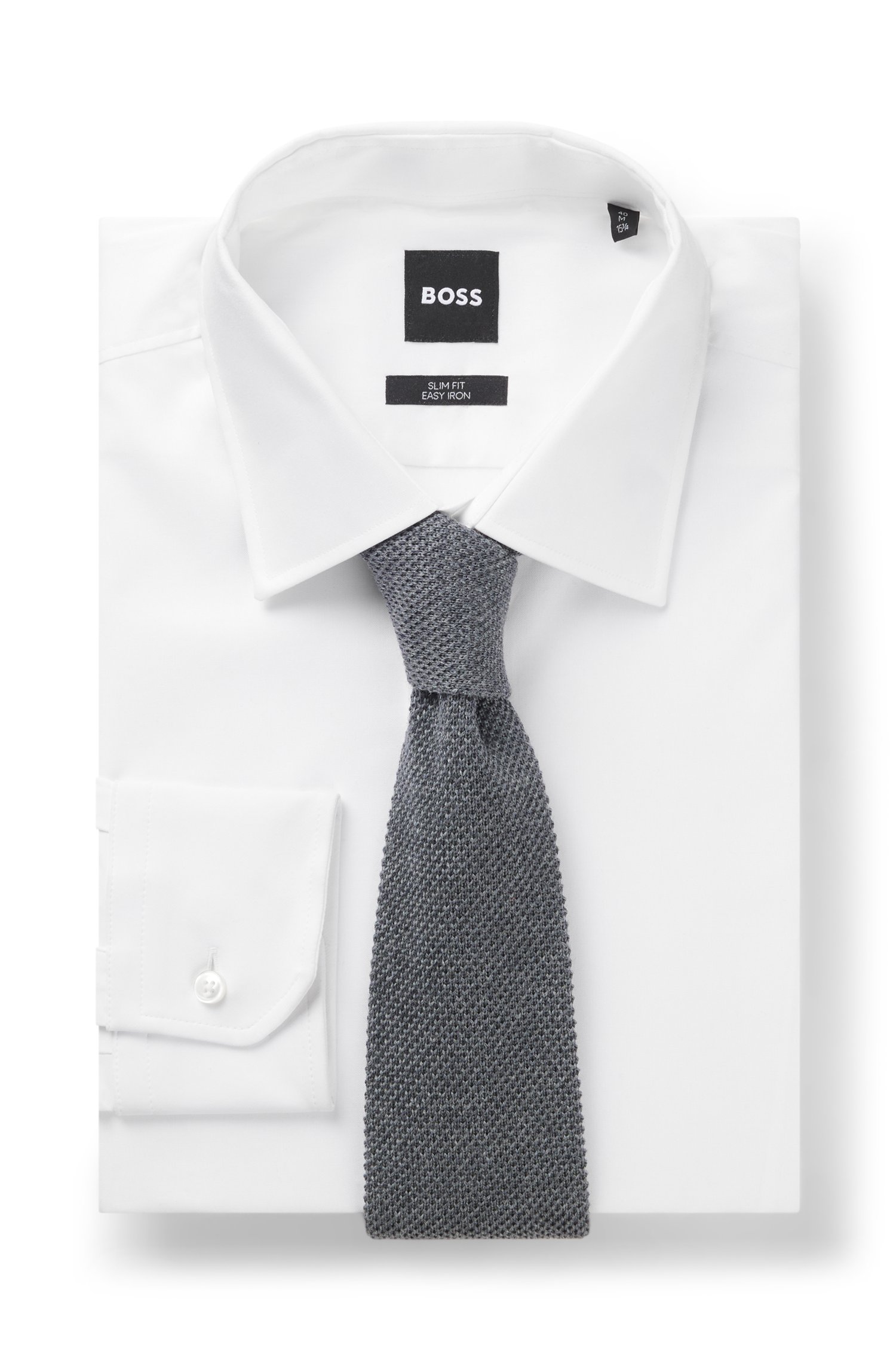Boss BY BECKHAM wool tie slipsar herr – bild 2