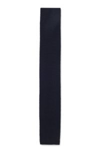 BOSS BY BECKHAM wool tie, Dark Blue