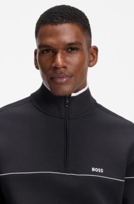 Half-zip sweatshirt, Dark Blue