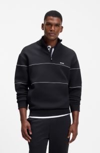 Half-zip sweatshirt, Dark Blue