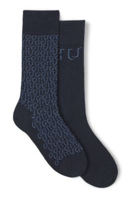2-pack regular-length socks, Dark Blue