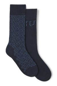 2-pack regular-length socks, Dark Blue