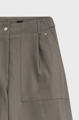 Vida byxor i bomullsdenim, Gr&aring;