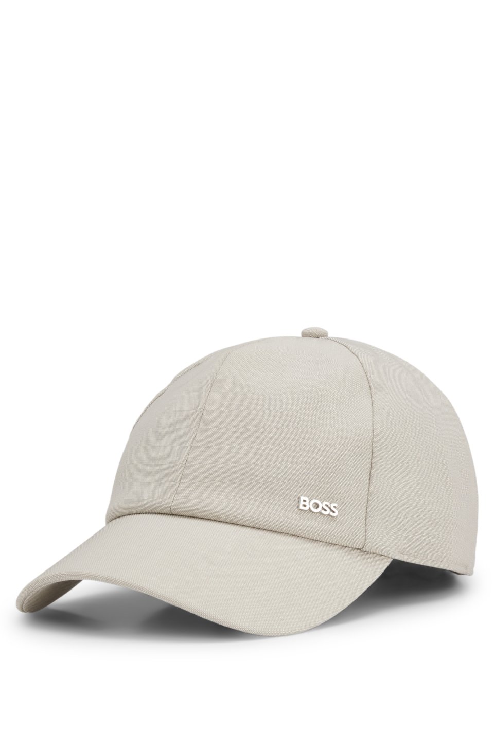 Cap in virgin wool with logo trim