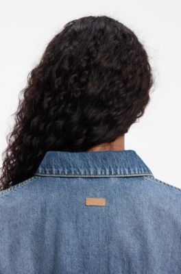 Denim trucker jacket, Blue