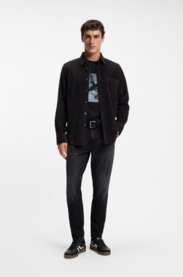 Boss Low-top trainers with a contrast gum sole låga sneakers herr – bild 2