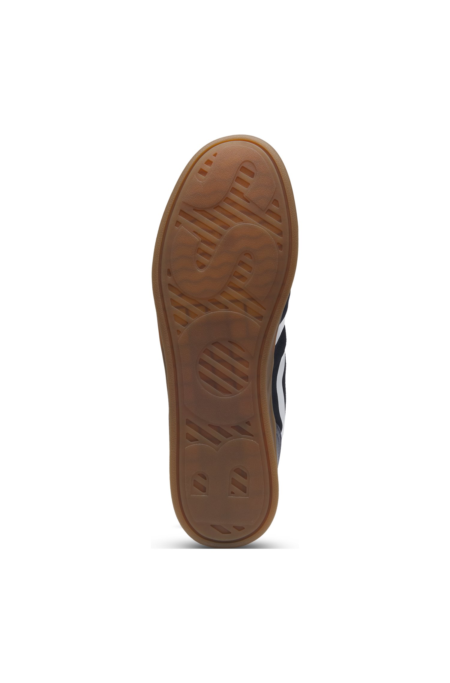 Boss Low-top trainers with a contrast gum sole sneakers herr – bild 3